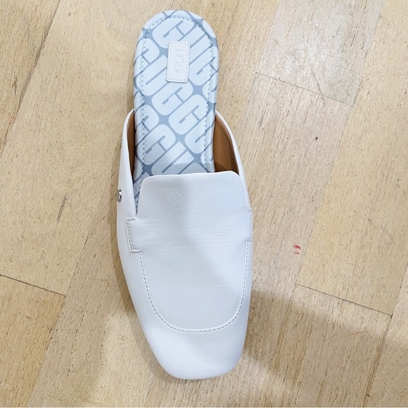 UGG white leather Mule - Picture 4 of 6